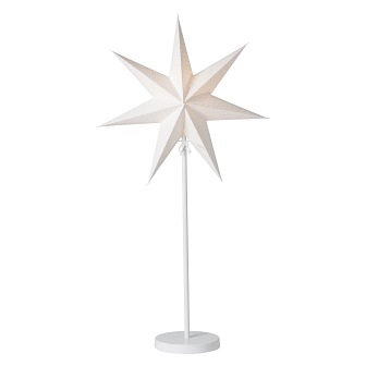 Lampa stołowa gwiazda papierowa Aino biała